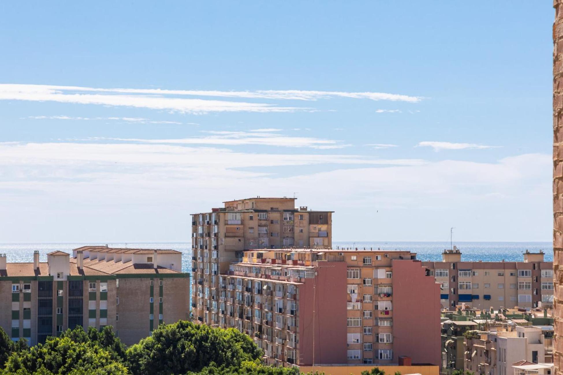 " El Rebalaje"Playa 550M-Centro 1'8Km-Parking Apartment Malaga Ngoại thất bức ảnh