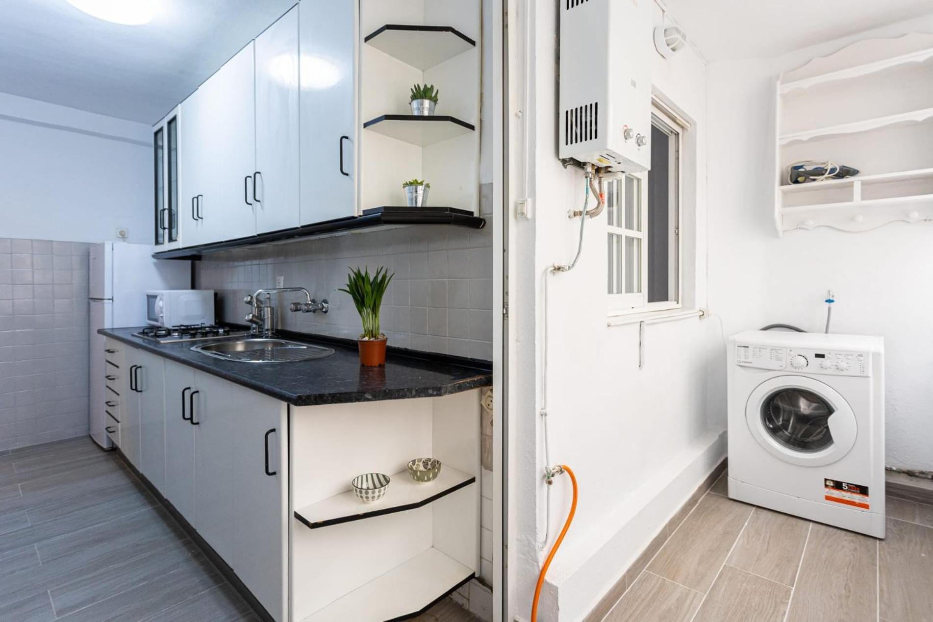 " El Rebalaje"Playa 550M-Centro 1'8Km-Parking Apartment Malaga Ngoại thất bức ảnh